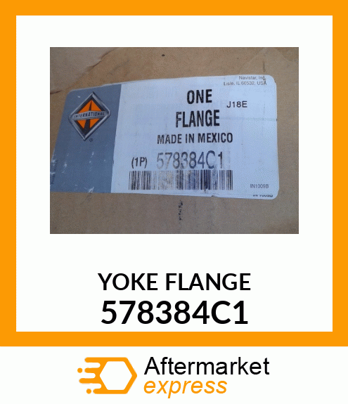 YOKE FLANGE 578384C1