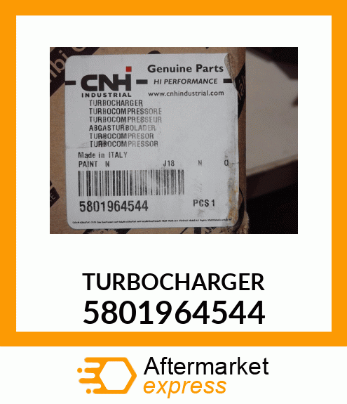 TURBOCHARGER 5801964544