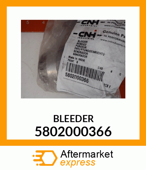 BLEEDER 5802000366