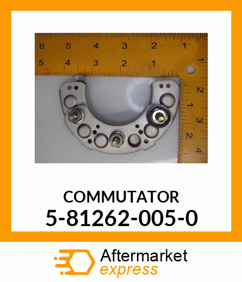 COMMUTATOR 5-81262-005-0