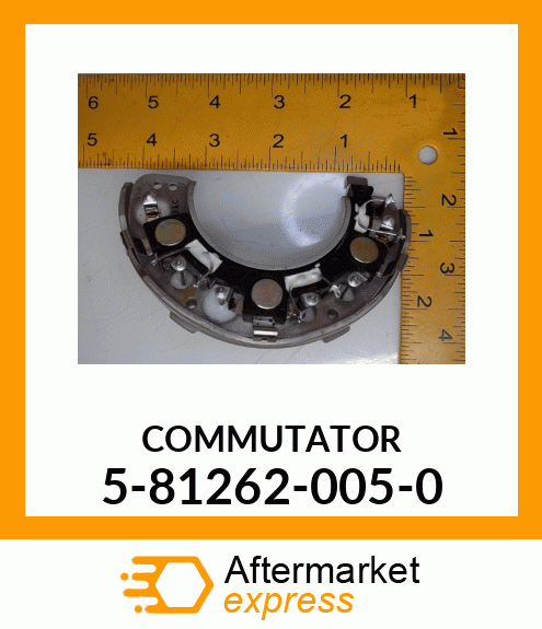 COMMUTATOR 5-81262-005-0