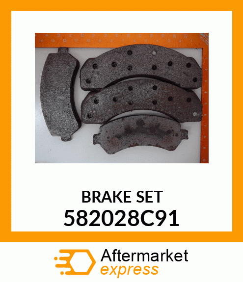 BRAKE SET 582028C91