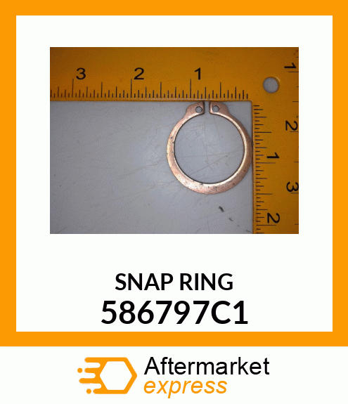 SNAP RING 586797C1