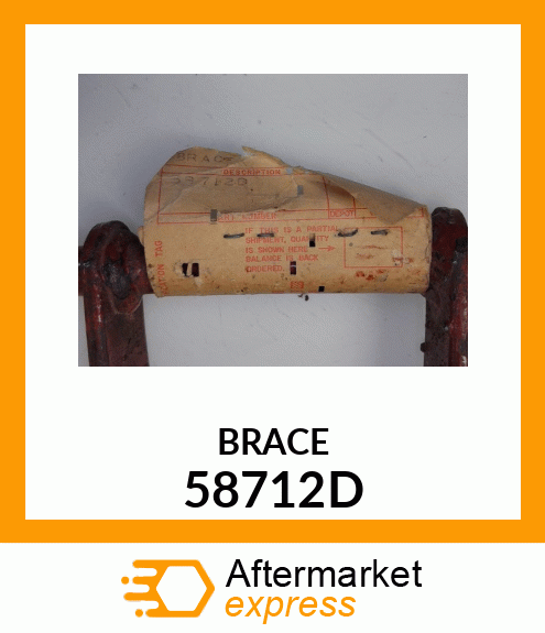 BRACE 58712D