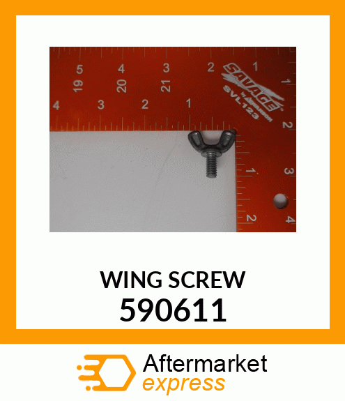 WING SCREW 590611