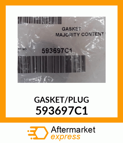 GASKET/PLUG 593697C1