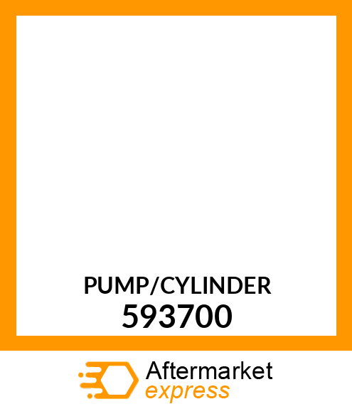 PUMP/CYLINDER 593700