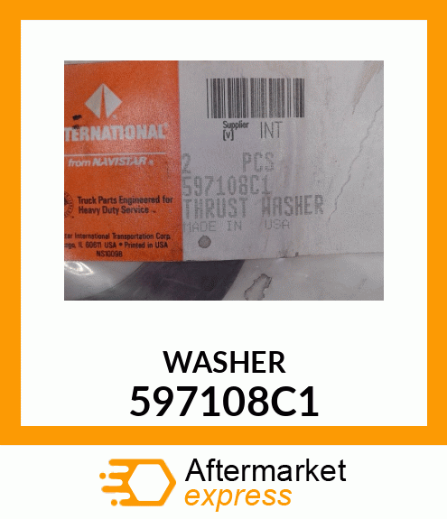 WASHER 597108C1