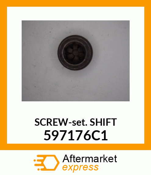 SCREW-SET SHIFT 597176C1