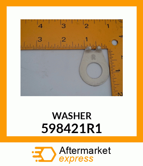 WASHER 598421R1