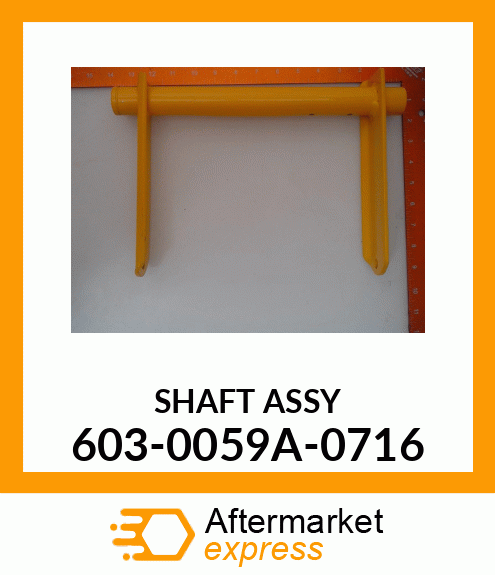 SHAFT ASSY 603-0059A-0716