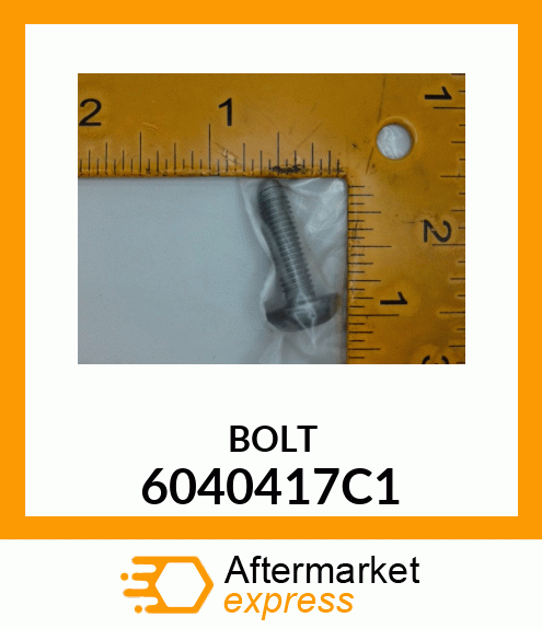 BOLT 6040417C1