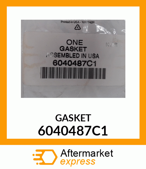 GASKET 6040487C1