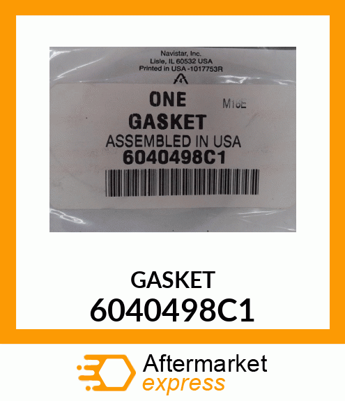 GASKET 6040498C1