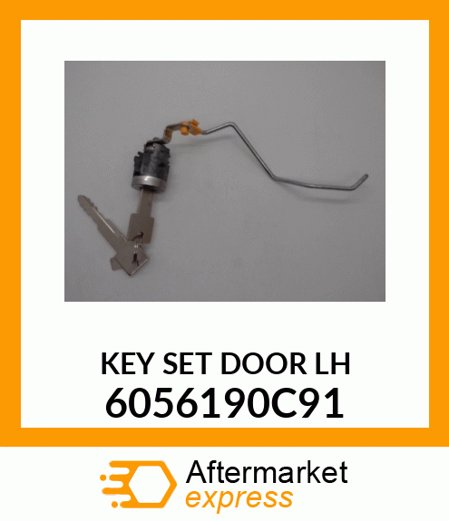 KEY SET DOOR LH 6056190C91