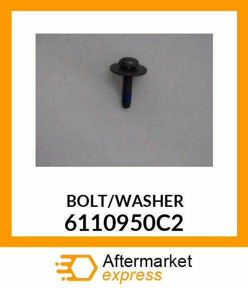 BOLT/WASHER 6110950C2