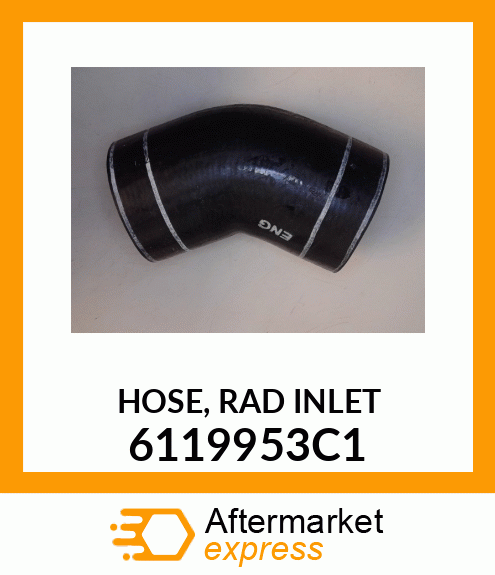 HOSE, RAD INLET 6119953C1