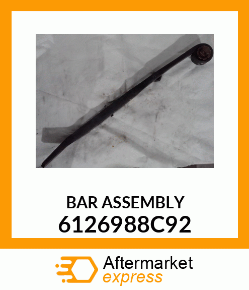 BAR ASSEMBLY 6126988C92