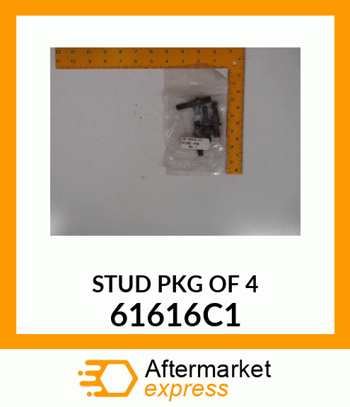 STUD PKG OF 4 61616C1