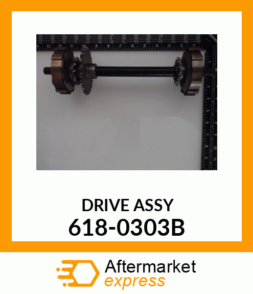 DRIVE ASSY 618-0303B