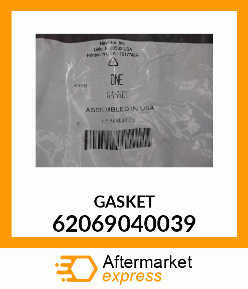 GASKET 62069040039