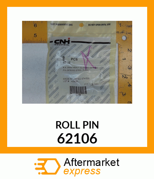 ROLL PIN 62106