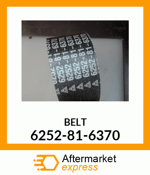 BELT 6252-81-6370