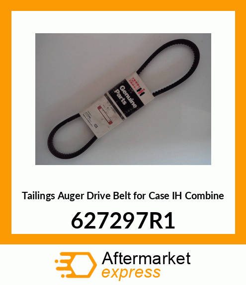 627297R1 Tailings Auger Drive Belt for IH Combine 627297R1