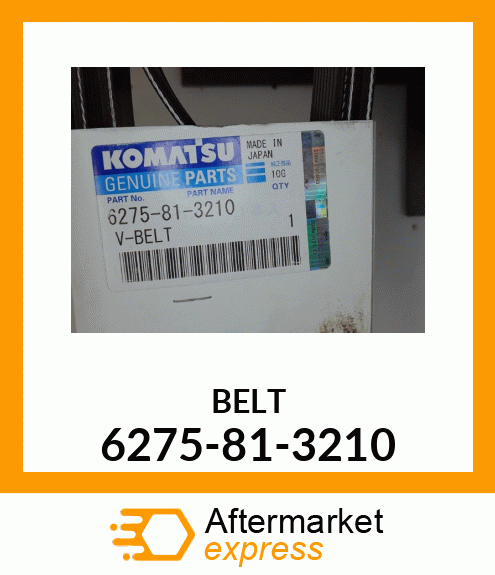 BELT 6275-81-3210