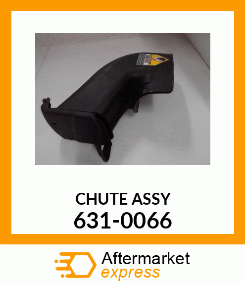 CHUTE ASSY 631-0066