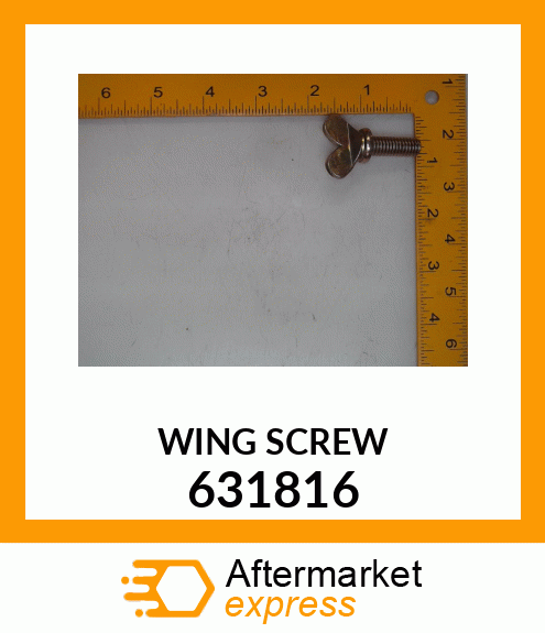 WING SCREW 631816