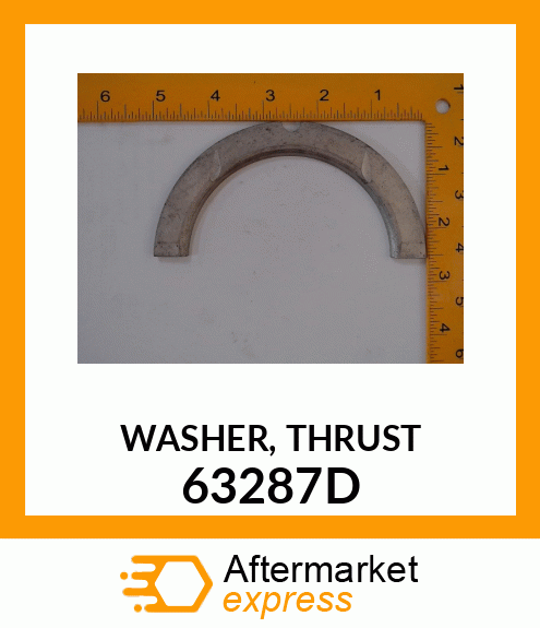 WASHER, THRUST 63287D