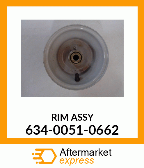 RIM ASSY 634-0051-0662