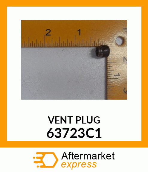 VENT PLUG 63723C1