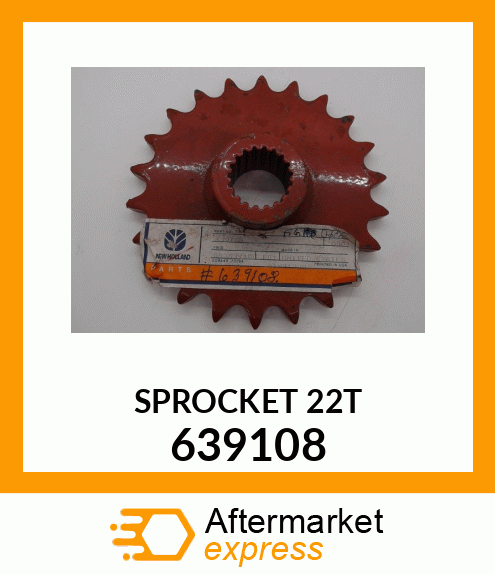 SPROCKET 22T 639108