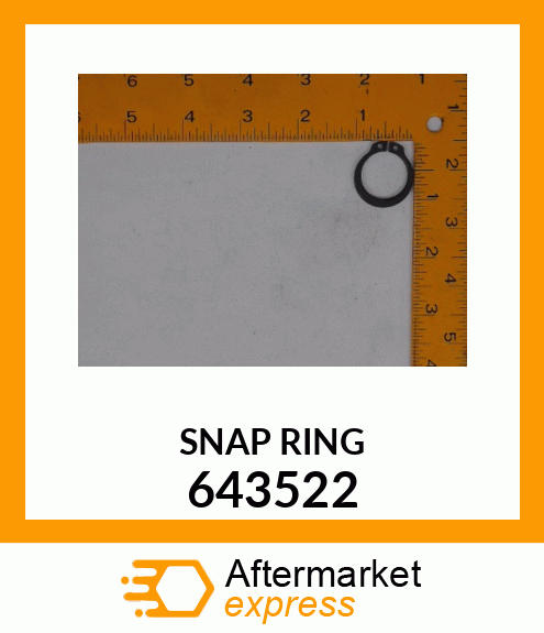 SNAP RING 643522