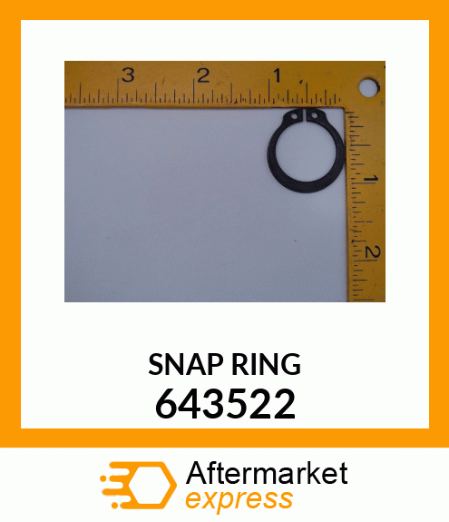 SNAP RING 643522