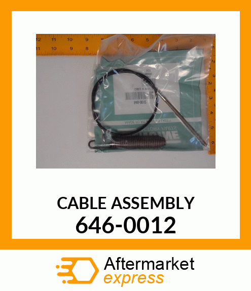 CABLE ASSEMBLY 646-0012