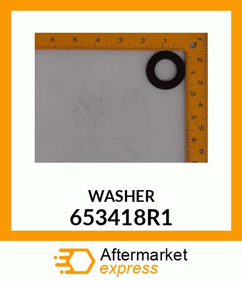 WASHER 653418R1