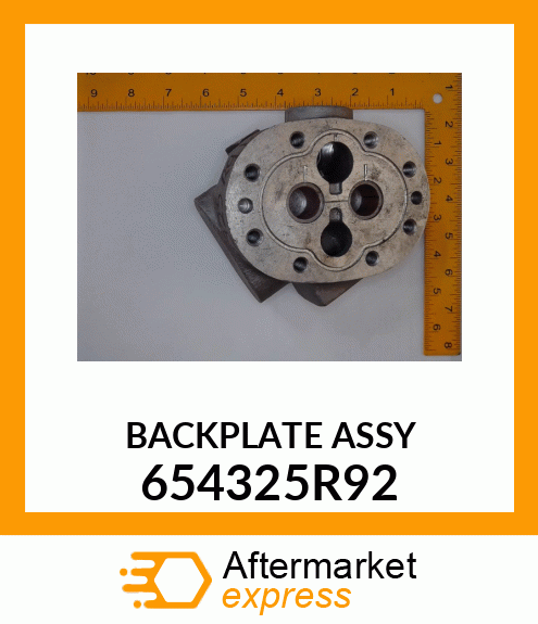 BACKPLATE ASSY 654325R92