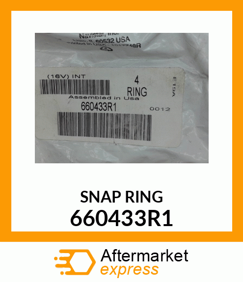 SNAP RING 660433R1