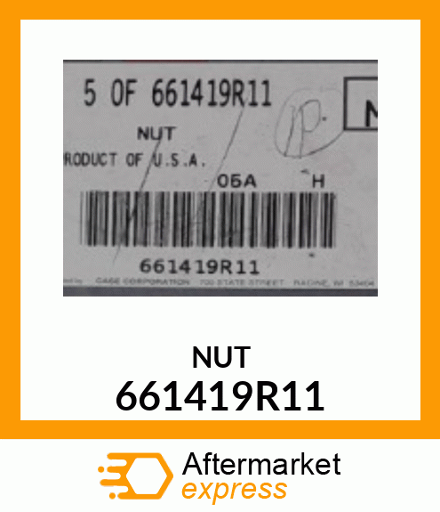 NUT 661419R11