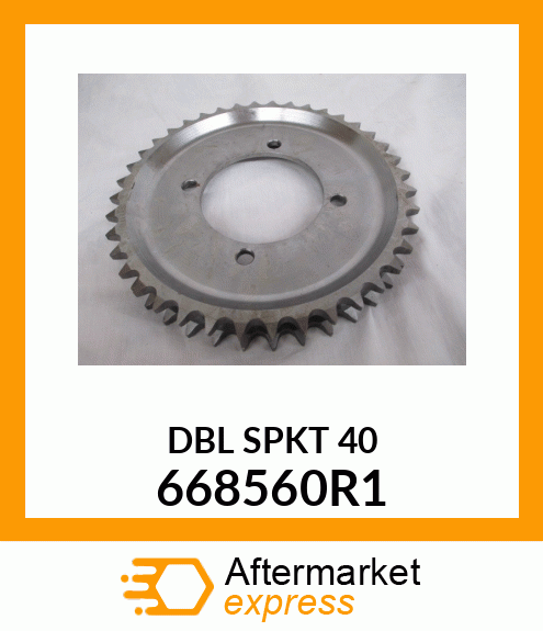 DBL SPKT 40 668560R1
