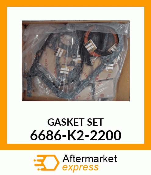 GASKET SET 6686-K2-2200