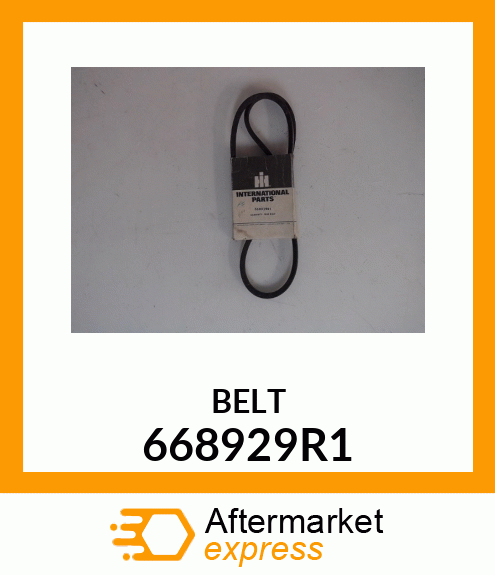 BELT 668929R1