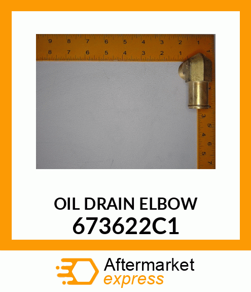 OIL DRAIN ELBOW 673622C1