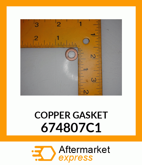 COPPER GASKET 674807C1