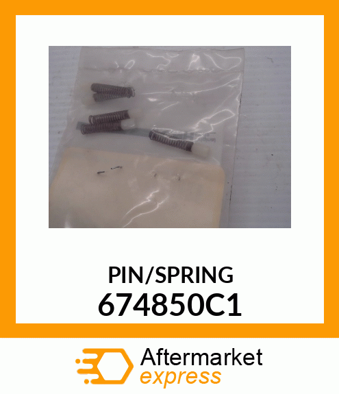 PIN/SPRING 674850C1