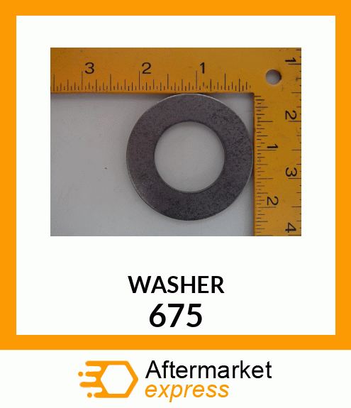 WASHER 675