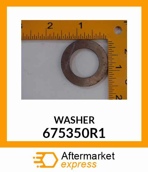 WASHER 675350R1